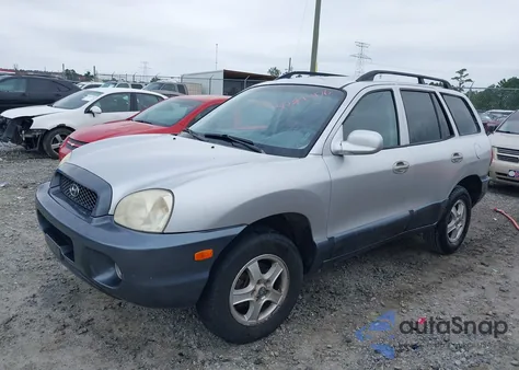 2002 Hyundai Santa Fe Gls/Lx из США, поврежденный, VIN KM8SC13D92U149292